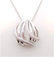 Anhänger Recarlo Dame in Gold Diamante 0.39 Ct ZT 638/B - ZT 638/B